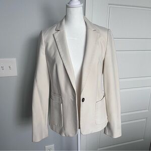 Banana Republic Women's Cream Blazer